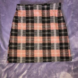 Tweed Pattern Skirt